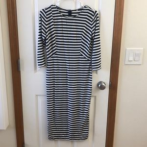 Bodycon stripy dress